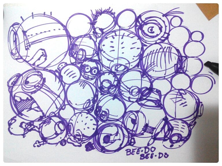 TIP 45 | Train Yourself Drawing Things You Love - Learn With The Minions!