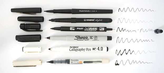 Pilot® G-TEC-C Ultra Gel Pen, Stick, Extra-Fine 0.4 mm, Black Ink,  Clear/Black Barrel, Dozen