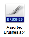 assorted brushes