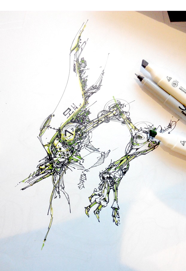 concept-art-space-engine-theDesign-Sketchbook-a