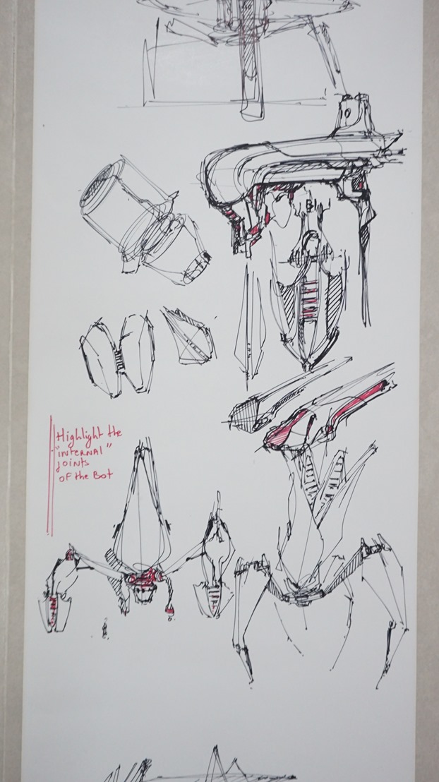 thursday-7days roll of paper challenge-the design sketchbook b Highlight the internal joint
