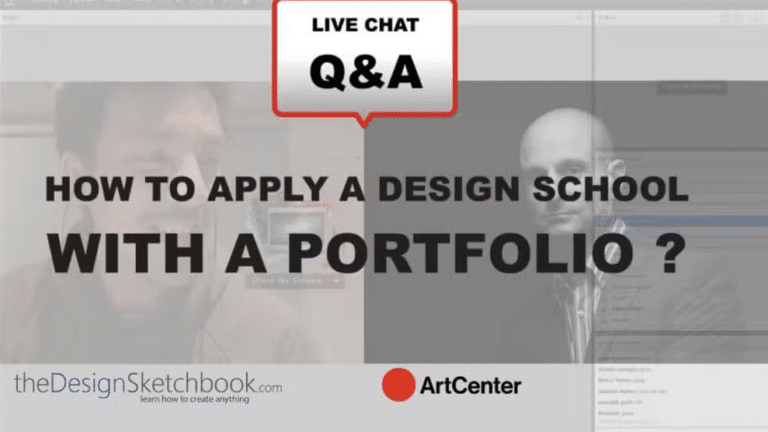 Art Center College of Design - Interview David Salow about Portfolio with Chou-Tac The Design Sketchbook