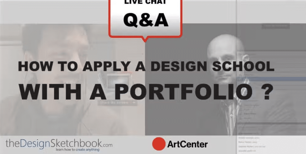 Art Center College of Design - Interview David Salow about Portfolio with Chou-Tac The Design Sketchbook