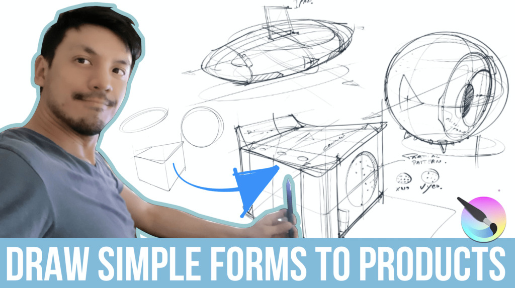 How to Draw Products Design Easy