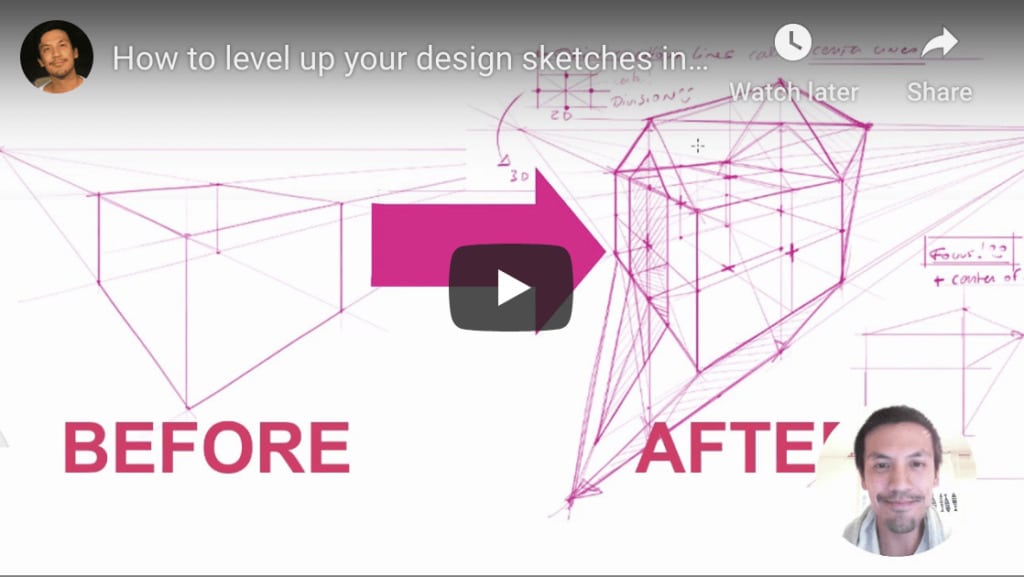 How to Draw in 3 dimensions with this Easy Perspective Technique!