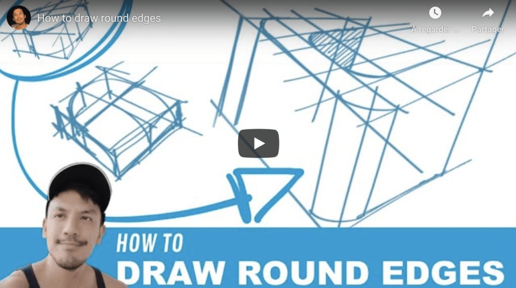 How to Draw Round Edges most Products have