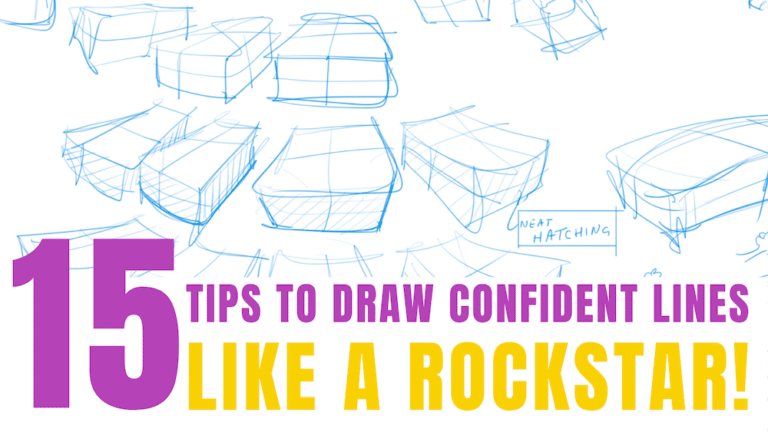 How To Draw Contour Lines Easily – ️THE DESIGN SKETCHBOOK