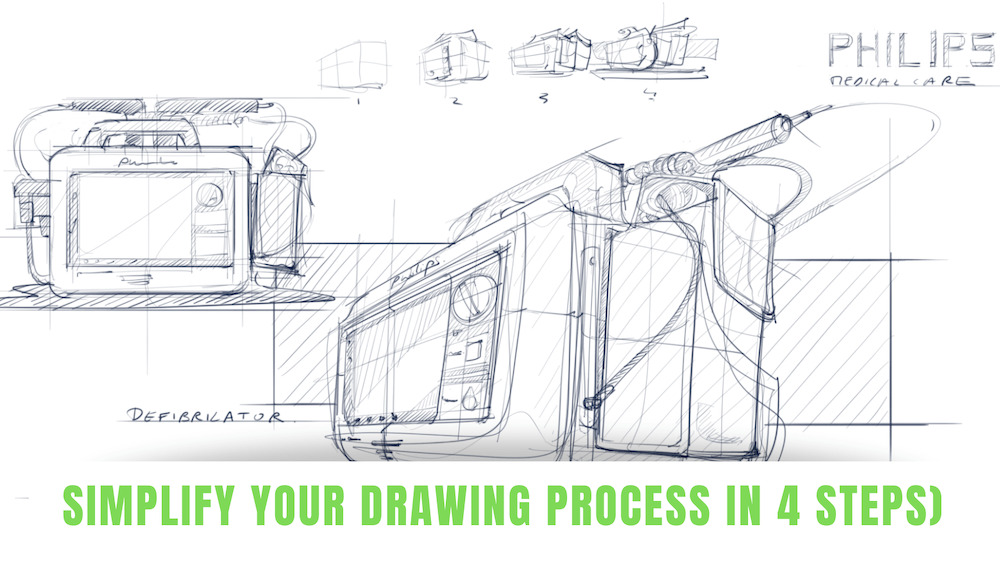 Product Idea Design Sketching Demo  Car Body Design