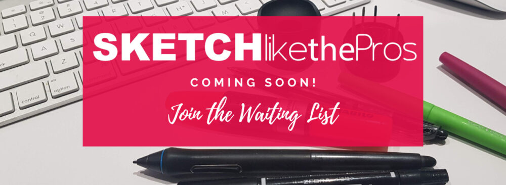 Sketch Like The Pros Online Course opening soon