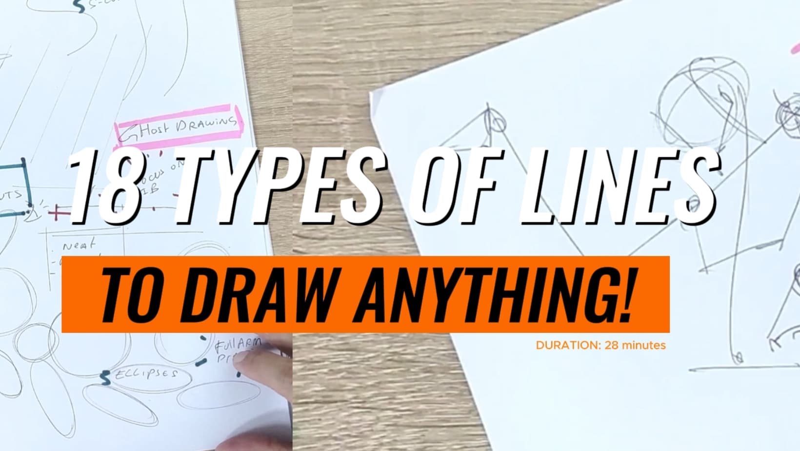 18 Indispensable ‘SKETCHING LINES TECHNIQUE’ To Draw Anything! - classic 1640