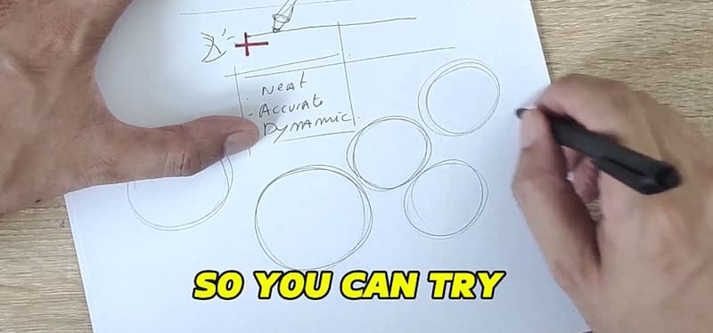 Try sketching multiple circles 