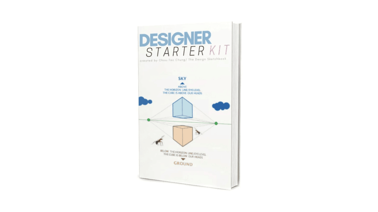 START SKETCHING PERSPECTIVE WITH THE DESIGNER STARTER KIT (FREE BOOK + VIDEOS!)