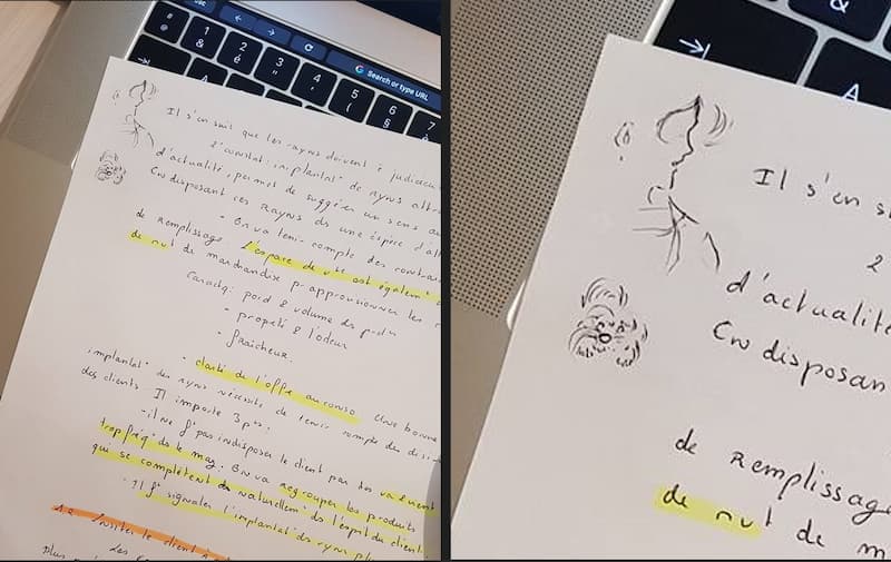 Chou-Tac Chung - Sketches I made bored in business school